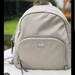 Kate Spade Grey Backpack